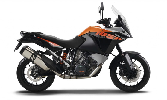 KTM motorcycle 1050 Adventure